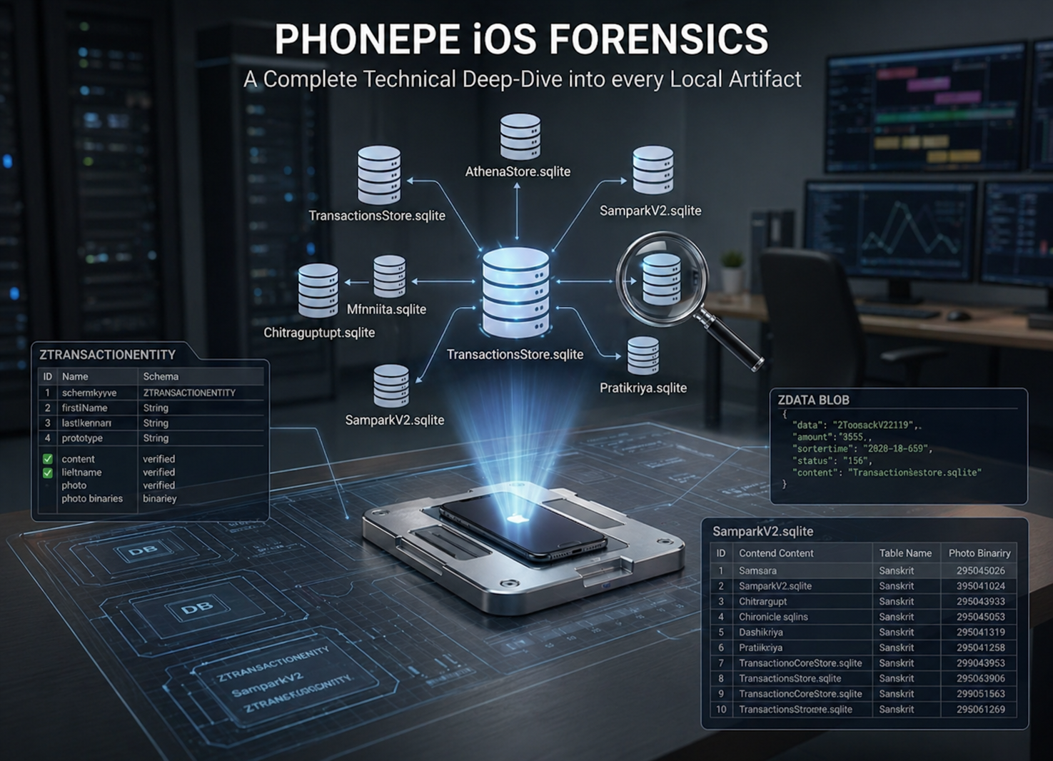 Phonepe forensics in ios